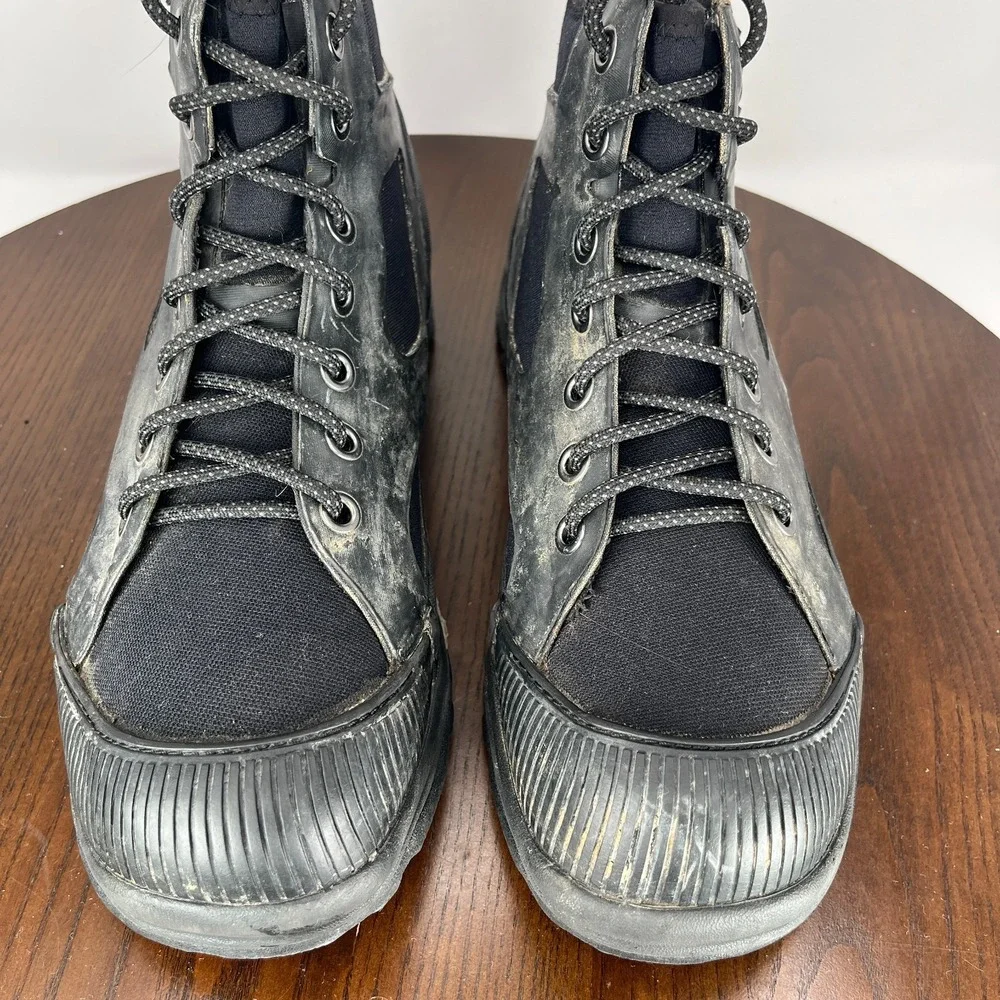 Bogs Jamison Shoes Mens 44‎ / 11 Black Comfort Rubber Waterproof Hiking Boots